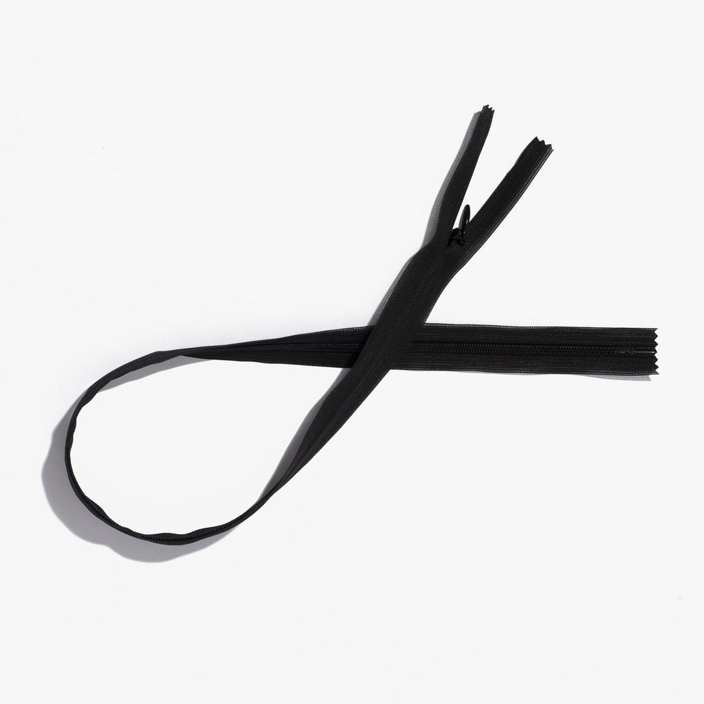 YKK Invisible Zipper Black