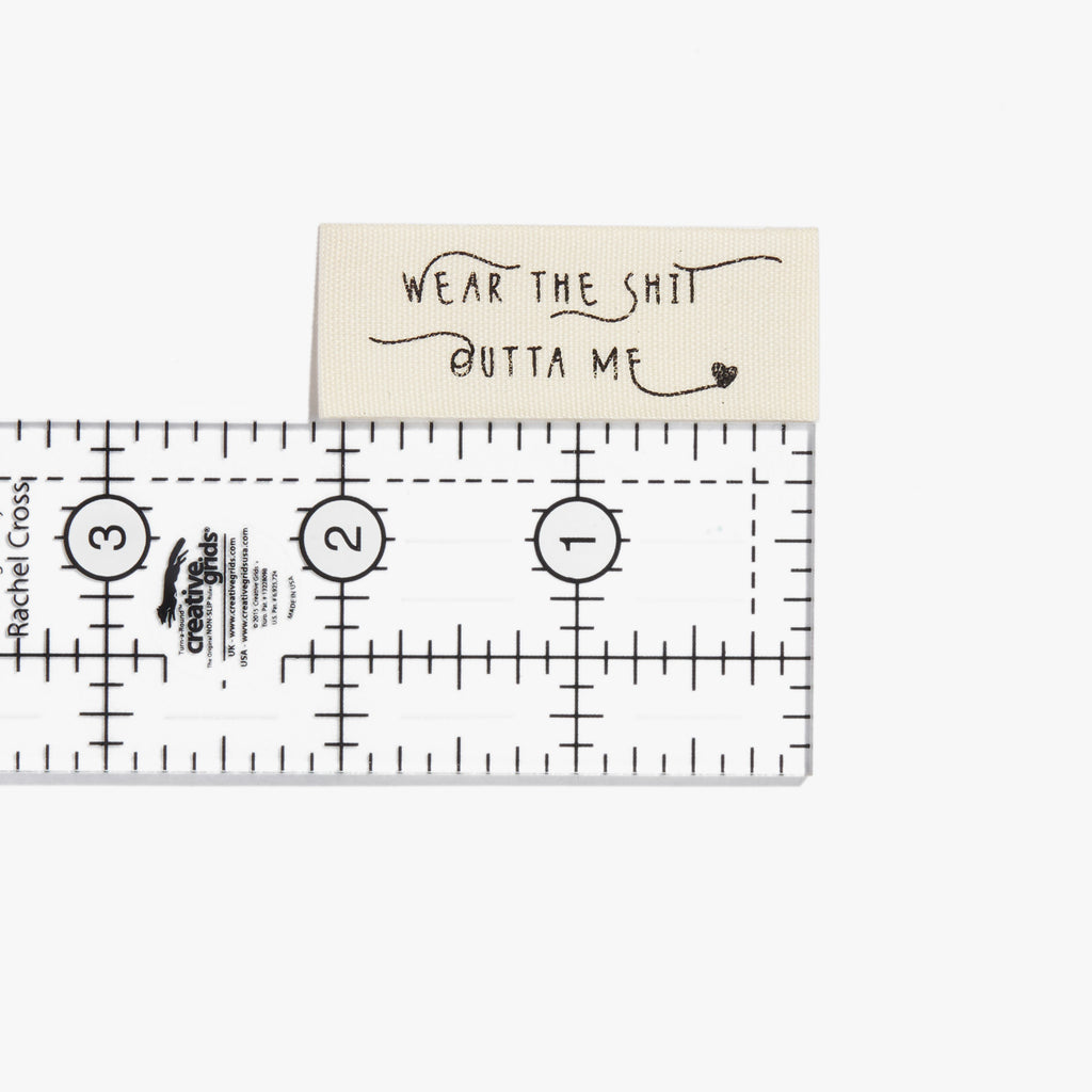 Wear The Shit Outta Me Labels by KATM