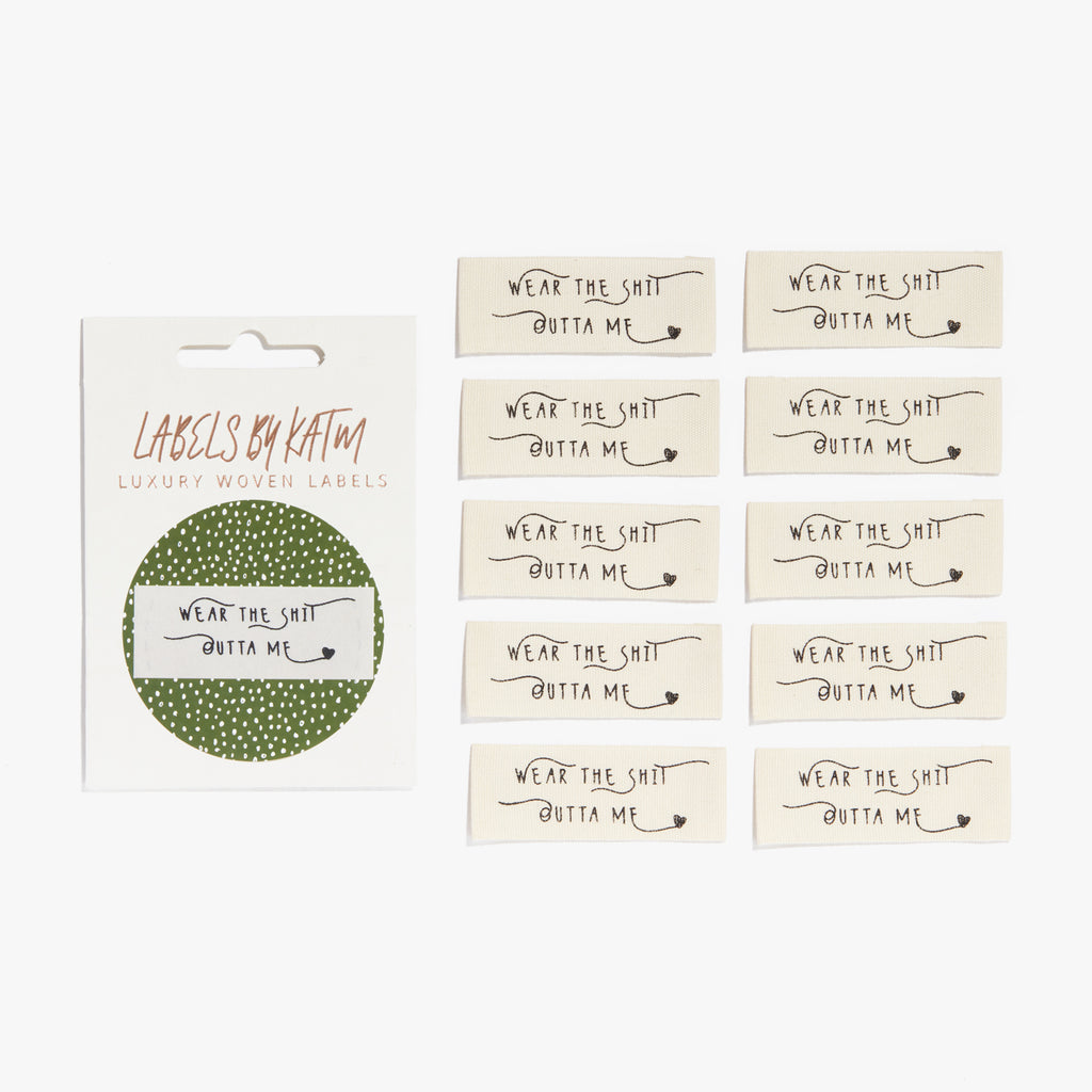Wear The Shit Outta Me Label Pack by KATM